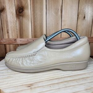 SAS Twin Shoes Womens10.5 WW Wide Loafer Comfort Leather Slip On Walking Tripad‎